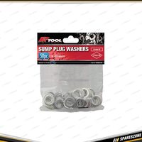 50 Pcs of PK Tool Alluminium Sump Washer - 21mm Inner Diameter 27mm Outer Dia