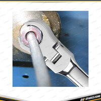 6 Pcs PK Tool Flexible Head Flare Nut Spanner Set for Brake & Hydraulic Pipe Nut