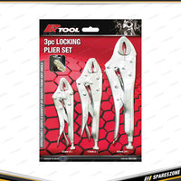 3 Pcs of PK Tool Locking Plier Set - Include 125mm & 175mm & 200mm Pliers