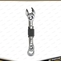 6 Pcs of PK Tool Combination Spanner Set - Metal Storage Clip Metric Cr-V Steel