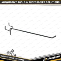 Package of 10 PK Tool Heavy Duty Display Hook Volcano Panel - 190mm