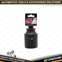 PK Tool 3/4" Drive Deep Impact Socket - 1-13/16" 6 Point Black Phosphate Finish