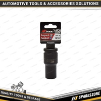 PK Tool 3/4" Drive Deep Impact Socket - 13/16" 6 Point Black Phosphate Finish