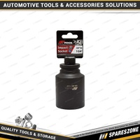 PK Tool 3/4" Drive Deep Impact Socket - 1-3/4" 6 Point Black Phosphate Finish