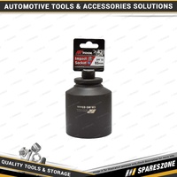 PK Tool 3/4" Drive Deep Impact Socket - 65mm 6 Point Black Phosphate Finish