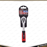 PK Tool 1/4" Drive Offset Handle Ratchet - 150mm 90 Teeth Socket Lock