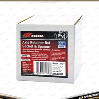 PK Tool 3/4" Drive Axle Retainer Nut Socket & Spanner - 2-3/32" 6 Point