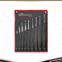9 Pcs of PK Tool Ring & Ring Ratchet Spanner Set - 8 10 12 13 14 16 17 19 & 22mm