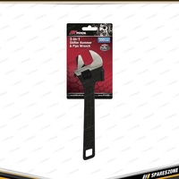 PK Tool 250mm 10" Multi-Purpose Shifter - with Hammer Head & Rotatable Jaw