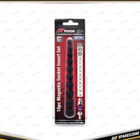 10 Pcs of PK Tool Magnetic Socket Insert Set - 10 11 12 13 14 15 16 17 18 & 19mm