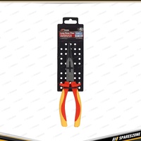 PK Tool 1000V VDE 200mm Heavy Duty Long Nose Plier - Slip Guards Cr-V