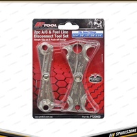 2Pc PK Tool A/C & Fuel Line Disconnect Tool Set - Strong Grip & Maximum Torque