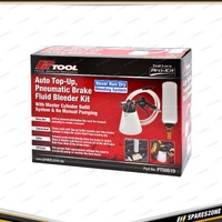 PK Tool 1L Auto Top-Up Pneumatic Brake Fluid Bleeder Kit - No Manual Pumping