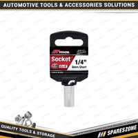 PK Tool 1/4" Drive Heavy Duty Metric Regular Short Socket - 8mm 6 Point Cr-V