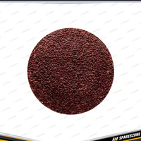 10 Pcs PK Tool 60 Grit Aluminium Oxide Roll Lock Style Sanding Disc Refill Pack