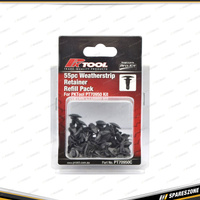 55 Pcs PK Tool Trim Clips Refill Pack - Weatherstrip Retainer F67 Suit PT70950