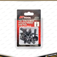 10 Pcs of PK Tool Trim Clips Refill Pack - Grille to Metal Stamping Retainer P22