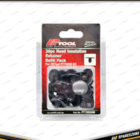 30 Pcs of PK Tool Trim Clips Refill Pack - Bonnet Insulation Retainer A126