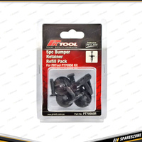 5 Pcs of PK Tool Trim Clips Refill Pack - Bumper Retainer B118 to Suit PT70950