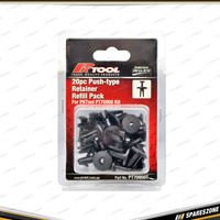 20 Pcs PK Tool Trim Clips Refill Pack - Push-Type Retainer B105 to Suit PT70950