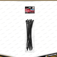 20 Pcs of PK Tool 200mm Self-cutting Cable Ties - 4.2mm Wide & UV Resistant