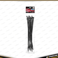 20 Pcs of PK Tool 280mm Self-cutting Cable Ties - 4.2mm Wide & UV Resistant