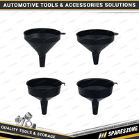 PK Tool 4 6 8 12 Inch Diameter Funnel - Automotive Oil Coolant Fluid Refill