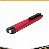 PK Tool Rechargeable 100&150 Lumen White&Red LED Worklight with 60 Lumen Torch