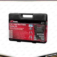 PK Tool 2 & 3 Jaw Gear Puller Combo Kit - Drop Forged Steel Arms Reversible Jaws