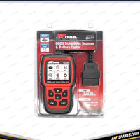 PK Tool OBDll Diagnostic Scanner & Battery Tester - Provide Check Light Data