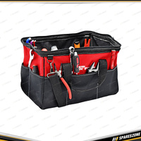 PK Tool Heavy Duty Light Weight Tool Bag with Multiple Pockets - 14kg Capacity