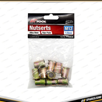 10 Pcs of PK Tool Nutserts Pack - M12 x 1.5mm Suits PT90820 & PT90821