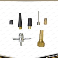 8 Pc Pro-Tyre Digital Tyre Inflator Set With LED Torch - Backlit Digital Display