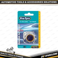 12 Pcs of Pro-Tyre Rubber Patch Kit - 25mm Round Patches for Cars & Bicycles