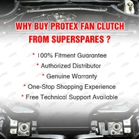 1 Pc Protex Fan Clutch for Jaguar XJ6 Series 3 3.8L 4.2L 1973-1987