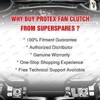 1 Pc Protex Fan Clutch for Toyota Landcruiser FZJ75 80 100 4.5L 1FZFE