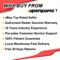 Rear 4 Brake Shoes + Wheel Cylinders for Holden Sunbird UC 1.9L 78-79