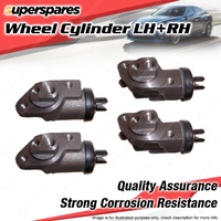 4 LH+RH Front Wheel Cylinders for Land Rover 2A 3 Series 109 2.6L 3.5L 28.57mm