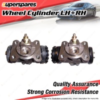 2 LH+RH Rear Wheel Cylinders Right Front Upper for Isuzu KT25 KT26 1981-1984