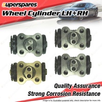 4 LH+RH Rear Wheel Cylinders for Isuzu NPS45-155 NPS75-155 5.2L Without ABS