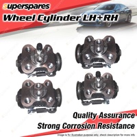 4 LH+RH Rear Wheel Cylinders for Isuzu NPR250 NPR300 4.6L 5.2L 08-On - RPU RPW