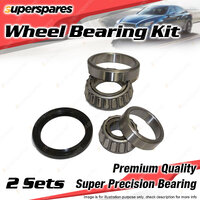 2x Front Wheel Bearing Kit for Mitsubishi Pajero GL NH NJ NK GLS 4WD 91-97