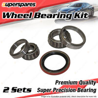 2x Rear Wheel Bearing Kit for Mazda 323 BD 1.3L 1.5L 48KW 54KW 1980-1984
