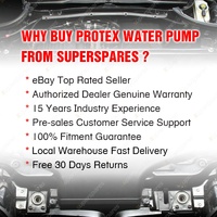 Protex Blue Water Pump for Daewoo Cielo Hatch 1.5L DOHC A15L 1995-1998