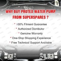 1 Pc Protex Blue Water Pump for Rover 825i 827i 2.5 2.7L C25 27A 9/87-92