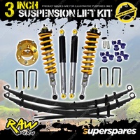 3 Inch 75mm Raw Predator Shock Suspension Lift Kit for Ford Ranger PX I II