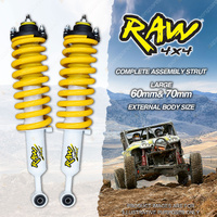 RAW 4X4 40mm Lift Nitro Max Linear Rate Complete Struts for Ford Ranger PX I II