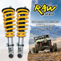 RAW 4X4 40mm Lift Predator Linear Complete Struts for Mitsubishi Challenger PB