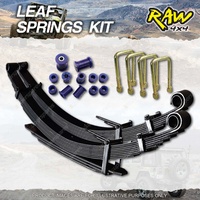 Raw Rear 40mm Lift Medium Duty Leaf Springs Kit for Ford Ranger PJ PK 2007 on