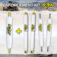 Raw 4x4 Nitro Shocks + Steering Damper for NISSAN PATROL GQ Y60 1992-05/1999